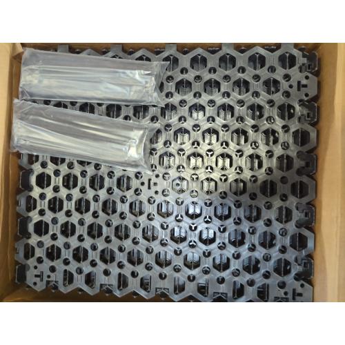 Vodaland Permeable HexPave System - Grass & Gravel Pavers - 100% Recycled PPE Plastic, Handles 27,000 lbs, 1 Depth, 65 s.f / 22 Units