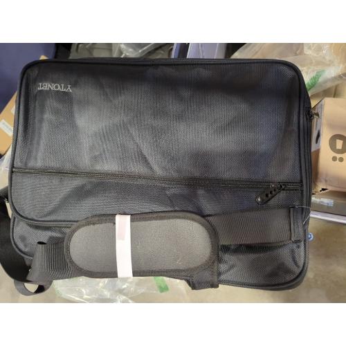 Ytonet Laptop Briefcases for Men, 17 Inch Expandable Briefcase Computer Bags for Laptop for Men, Water Resistant Multi Compartments Men's Work Bag with Luggage Strap for Bussiness Travel, Black