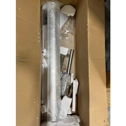 ZMISHIBO 72 inch Smart Aluminium Blade Ceiling Fans with Lights and Remote, Outdoor Large Ceiling Fans with Remote/Alexa/App for Patio Living Room, Nickel Ceiling Fan, 8 Blades