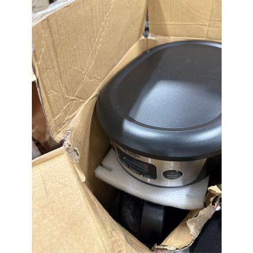 Mr. Coffee 12-Cup Programmable Coffee Maker - Black/Stainless Steel