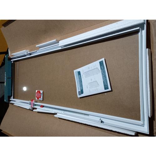 ODL Add on blind 0.59-in Slat Width 20-in x 64-in Cordless White Aluminum Light Filtering Mini-blinds