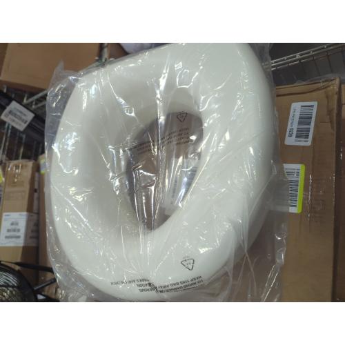 Enhanced Comfort Raised (Round) Toilet Seat Risers for Seniors 5 Slip Resistant Pads FSA/HSA Eligible Padded Toilet Seat Elevation
