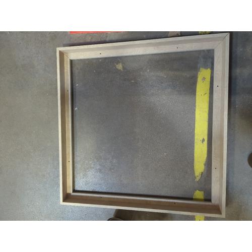 PIXY CANVAS Floater Frame 24x24 for 1.5 inch Deep Canvas Paintings/Canvas Prints/Wood Canvas Panels/Wall Art/Wall Decor/Home Decor/Artwork (Nordic White Oak, 24 x 24 inch, Square)