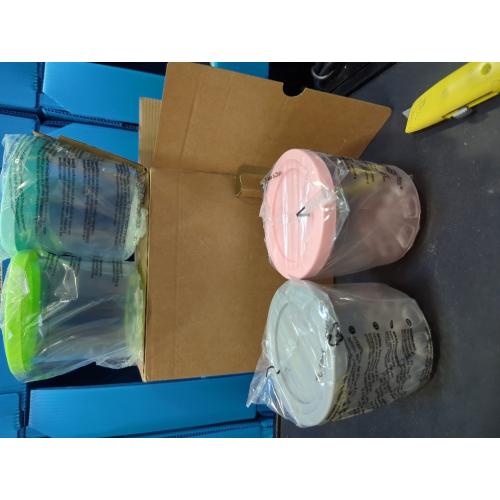 Pints for Ninja Creami Deluxe,for Ninja NC500 NC501 Creami Deluxe Pints and Lids 4 Pack 24 oz Creamy Ice cream Containers Cups Canisters, Compatible with Ninja Ice Creami Deluxe Ice Cream Makers