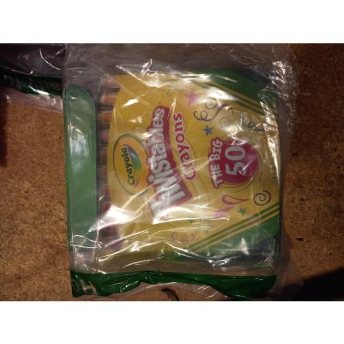 Crayola Mini Twistables Crayons for Kids (50ct), Essential Easter Basket Stuffers, No Peel Crayons for Coloring Books, Gift for Toddlers & Kids, Arts & Crafts Supplies, 3