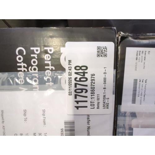 Bella PRO - Perfect Grind Programmable Single-Serve Coffee Maker with Integrated Burr Grinder - Stainless Steel