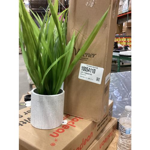 Velener 15 Potted Spider Plant in Artificial Plant Stand- Fake Plants for Indoors Outdoor Patio Decor