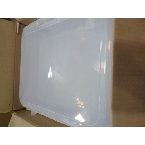 IRIS 6 Pack 8.5 x 11 Portable Project Case Container with Snap-Tight Latch, Clear - ONE SIZE