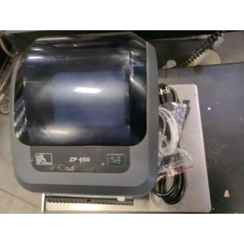 ZEBRA ZP 450 Label Thermal Bar Code Monochrome Printer ZP450-0501-0006A