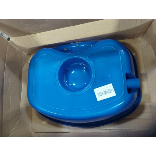 BLUE ANS ORANGE Bedside Shampoo Basin, Portable Hair Washing Basin with Head Cushion and Retractable Hose - (18.72x13.65 inch),Freestanding - Sink,for Handicapped, Bedridden, Kids,Hair Cuts and Coloring