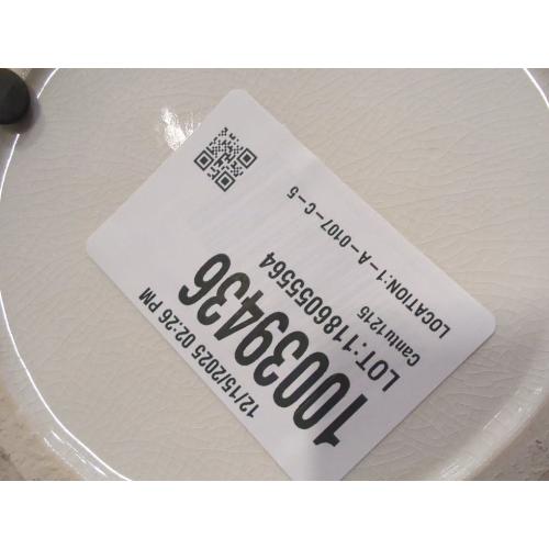 Nearly Natural  Tuscan Ceramic Gray Scroll Planter