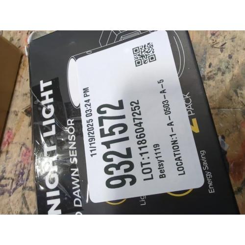 Night Lights Plug into Wall, Dimmable Night Light Plug in, Modern Night Lights with Dusk to Dawn Light Sensor, Soft White 3000K, 0-100LM Adjustable Brightness Nightlight for Hallway Bedroom, 2 Pack