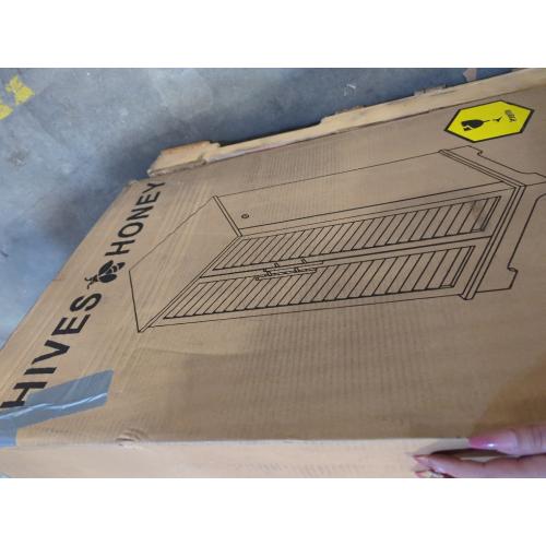 Hives & Honey Port Elegant Charcoal Jewelry Armoire: Freestanding, Lockable Wooden Cabinet for Women ***WHITE***