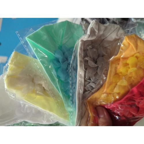 9 PCS WZT Stretchy Knot Nylon Baby Headbands For Newborn Baby Girls Infant Toddlers Kids Bows Child Hair Accessories