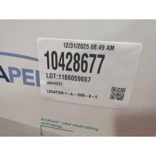 Size 75 x 39 Therapedic - 2 Inch Swirl Gel Memory Foam Mattress Topper TWIN 75 L x 39 W.