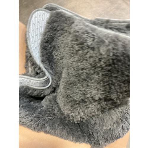 OLANLY 5x7 Machine Washable Large Area Rugs for Living Room, Bedroom, Soft Fluffy Shaggy Bedside Rug, Indoor Floor Carpet for Kids Girls and Boys, Dorms, Nursery, Home Decor Aesthetic, Grey