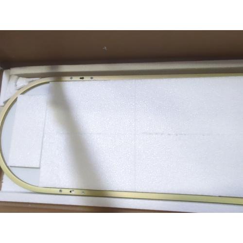 Door Mirror, Arched Full Length Mirrors Over The Door, 14x 48 Hanging or Wall Mirror, Full Body Mirrors, Gold