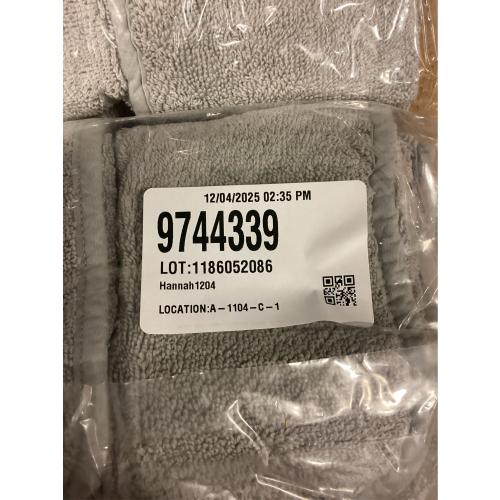 Haven Turkish Cotton Washcloth in Harbor Mist Grey PACK OF 6