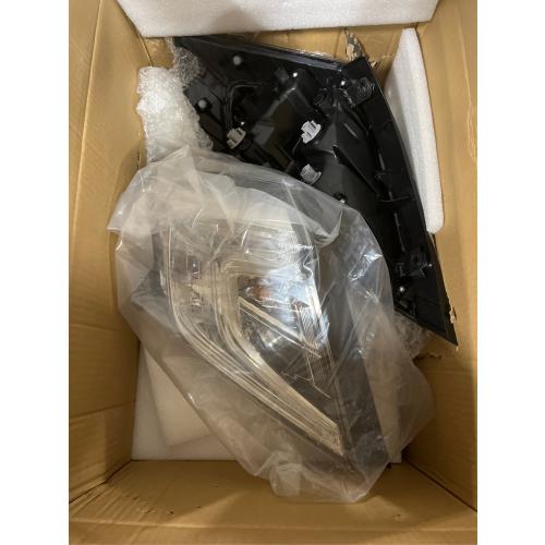 Clear Lens Tail Lights for 2016-2021 Honda Civic Sedan, JDM Style Rear Lamps with Bulbs, Left Driver & Right Passenger Side, Plug-and-Play Upgrade (HO2804110, HO2805110) -2 PCS