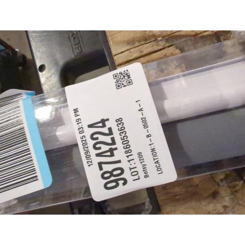 AOSKY Cordless Roller Shades Blackout Blinds for Windows Room Darkening Rolled Up Shades with Spring System, UV Protection Window Shades Door Blinds for Home and Office (34 W x 72 H, Grey)