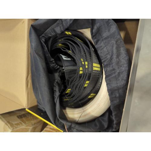 Double Circle Wood Gymnastics Rings with Quick Adjust Numbered Straps and Exercise Videos Guide - Full Body Workout Rings, Calisthenics, Home Gym (Multi-Size)