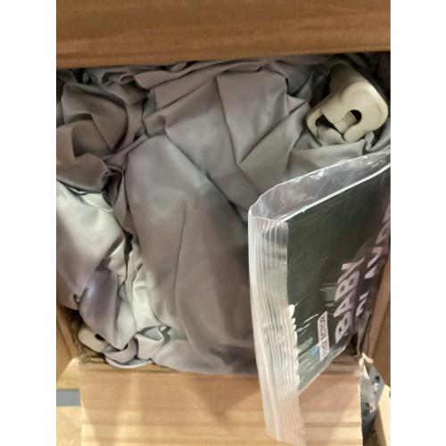 BABELIO Foldable Baby Playpen with Mat, 46 × 46 Portable Playard for Babies and Toddlers, Parents' Picks Awards Winner, Indoor & Outdoor Kids Safety Play Pen Area, Travel Fence, Grey