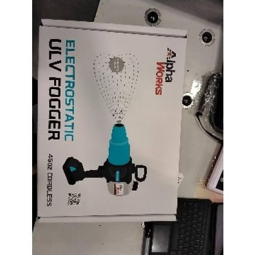 20V Lithum Ion Electrostatic 45oz. ULV Hand-held Fogger