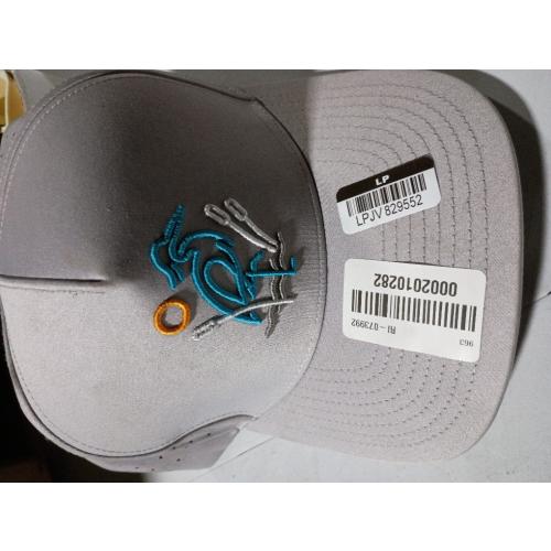 Waggle Adult Polyester Baseball Hat - Great Blue