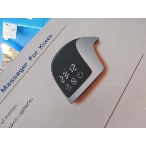 LaseLocks Knee Massager, Heat and Vibration Knee Pain Relief for Relax Tight Muscles and Helps Minor Joint Stiffness and Discomfort (Beige)