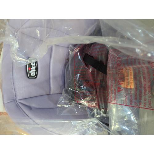 Chicco KidFit ClearTex Plus 2-in-1 Belt-Positioning Booster Car Seat, Backless and High Back Booster Seat, for Children Aged 4 Years and up and 40-100 lbs. | Lilac/Purple