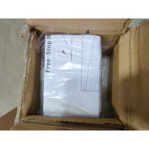 Persilux Free-Stop Cordless 100% Blackout Roller Shades for Indoor Windows, Natural Woven Fabric UV Protection Privacy Thermal Insulated Roller Window Shades for Home, Bedroom, Brown 23 W x 72 H