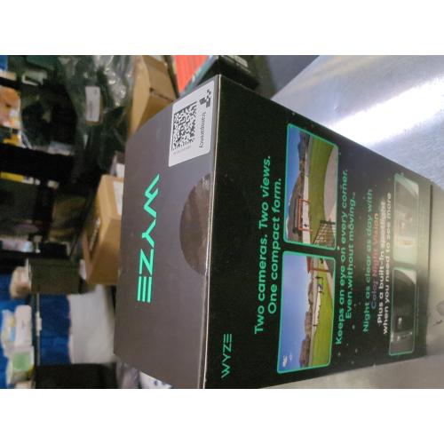 Pan Cam Duo, Dual Cam Indoor/Outdoor, Plug-in 2K Security Camera with Pan/Tilt/Zoom, Color Night Vision, and Spotlight