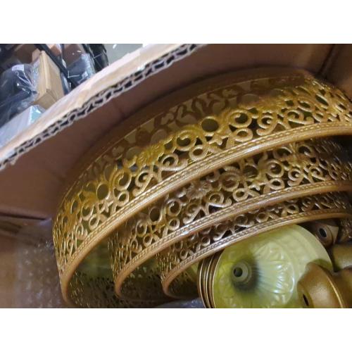 Gold Cake Stand Set - 3 Pcs Metal Cupcake Holders for Dessert Table Round Gorgeous Dessert Display Stands Trays Set for Wedding, Birthday, Tea Party (8, 10, 12 Inch)