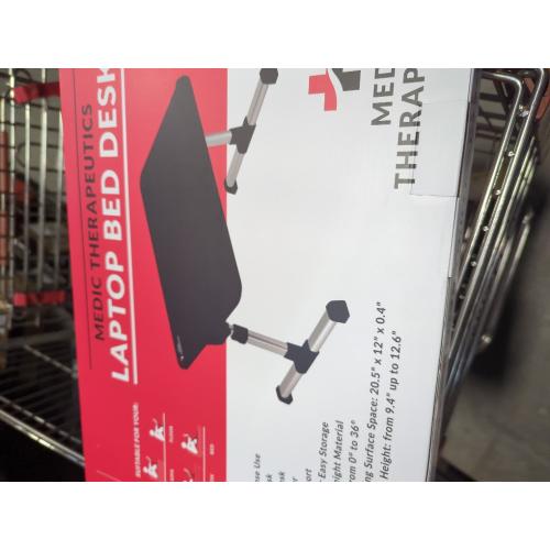 Medic Therapeutics Multipurpose Adjustable Laptop Desk Grey