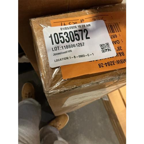 Bee & Willow Selah 28-Inch to 48-Inch Adjustable Curtain Rod Set in Oak