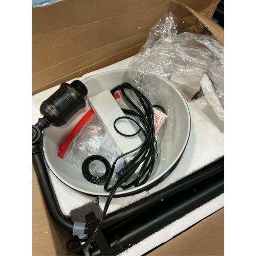 PARTPHONER Industrial Floor Lamp Adjustable, Rustic Farmhouse Reading Lamp in Aged Black Finish, Modern Standing Lamp with Remote Control Metal Shade for Living Room Bedroom Study Room Office Hotel