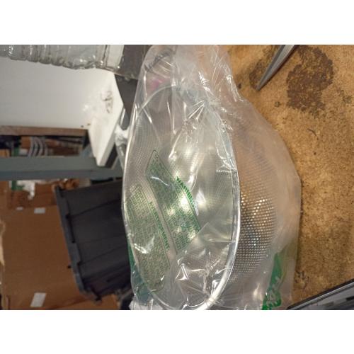 Colander Stainless Steel 3-Quart, Strainer for Kitchen Food, Dishwasher Safe