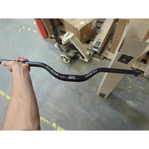 Mixsuper Mountain Bike High Riser Handlebar 31.8mm Length 720mm Rise 90mm Aluminium Alloy MTB Handlebar Black