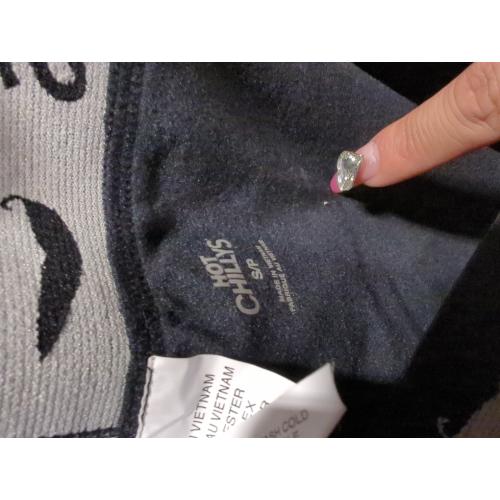 Size Small Hot Chillys Men's Premiere Boot Tech Tight Midweight Body Fit Base Layer