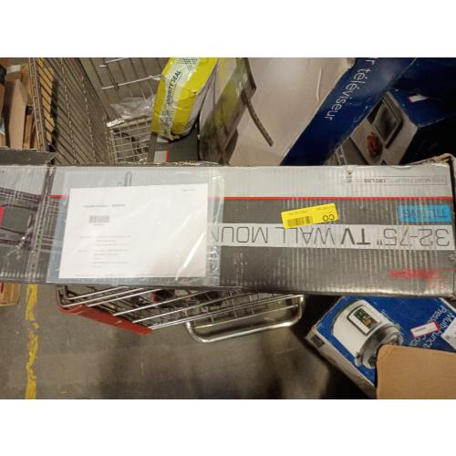 Rocketfish RF-TVMLPT03V3 - Mounting kit (wall mount) - tilt - for LCD TV - metal - black - screen size: 32-75 - mounting interface: up to 700 x 400 mm