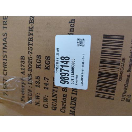 6ft Artificial Christmas Tree Premium Pine Xmas Tree with 1000 Branch Tip, 1 Minute Christmas Tree Unlit Realistic Holiday Party Decor for Home Office, Foldable Stand, Easy Assembly