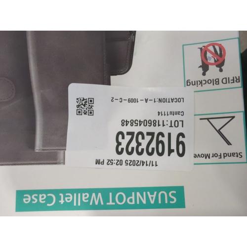 SUANPOT for Samsung Galaxy S8 5.8(Non S8  6.2) with RFID Blocking Leather Wallet case Credit Card Holder, Flip Folio Book Phone case Shockproof Cover Women Men for Samsung S8 case Wallet (Black)