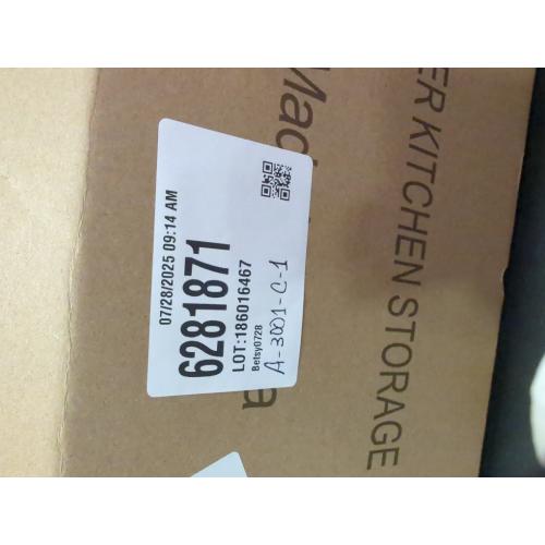 5-Tier Vegetable Fruit Basket Kitchen Storage Rolling Cart on Wheels with Pull-Out Baskets and Wood Top for Kitchen Diningroom Pantry