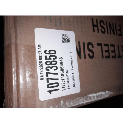 33 Inch Undermount Kitchen Sink, 33x19 Single Bowl Workstation 16 Gauge Stainless Steel Undermount Kitchen Sink with Offset Drain