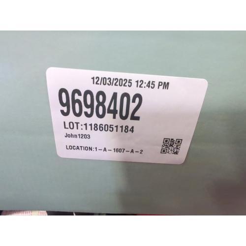 Size Large / X large Color Grey Haven Waffle Large/X-Large Organic Cotton Robe in Lunar Rock