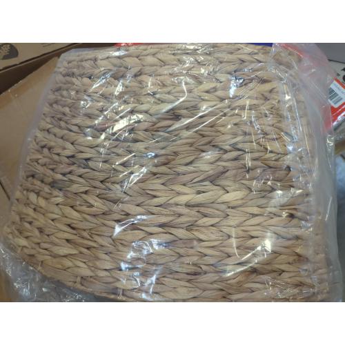 36in Extra Large Christmas Tree Collar - Woven Hyacinth Tree Collars for Artificial Trees - Rattan Rustic Farmhouse Basket for Tree Base Cover with Cord Cut-Out for 7.5ft 9ft 10ft Tree