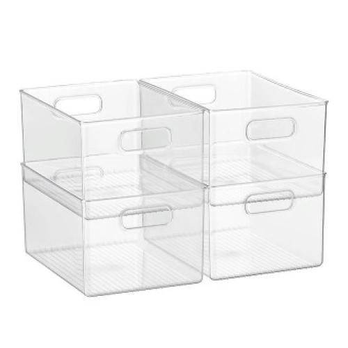 Linus Clear Storage Bins