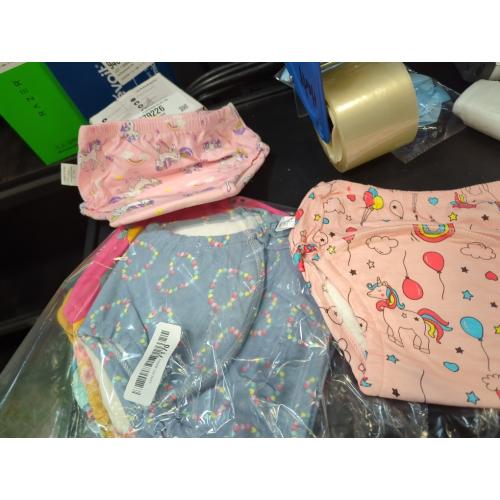 100% Cotton Girls Underwear Tagless Comfort Toddler Panties (6-Pack)