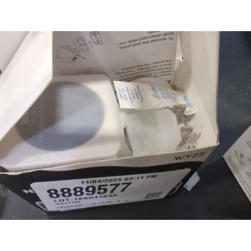 Color White Wyze Cam OG Plug-in Indoor and Outdoor Smart-Enabled Security Camera