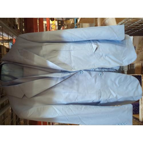 men's suit size XL sky blue three-piece